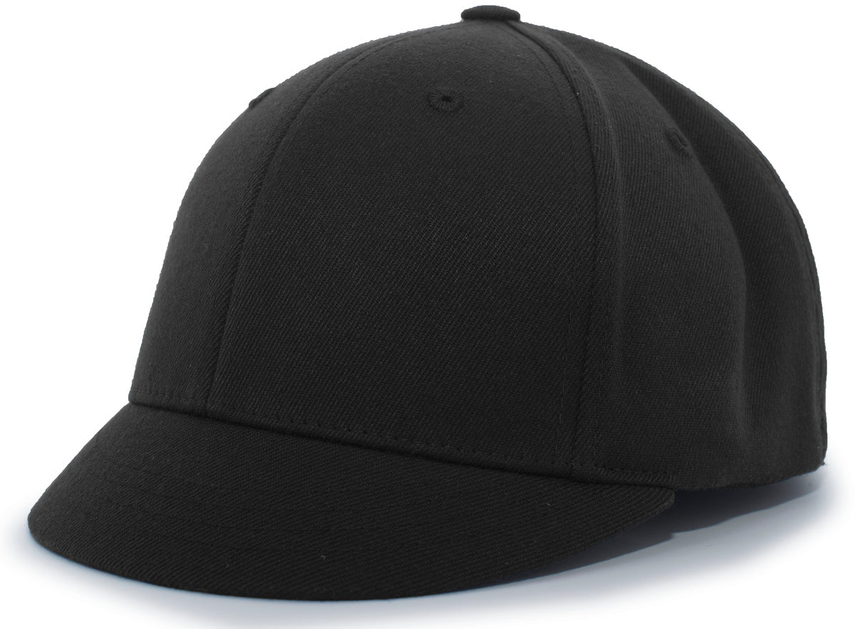 Wool Plate Umpire Flexfit® Cap - Black