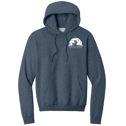 Bristol Eastern Volleyball Left Chest Logo Hooded Sweatshirt