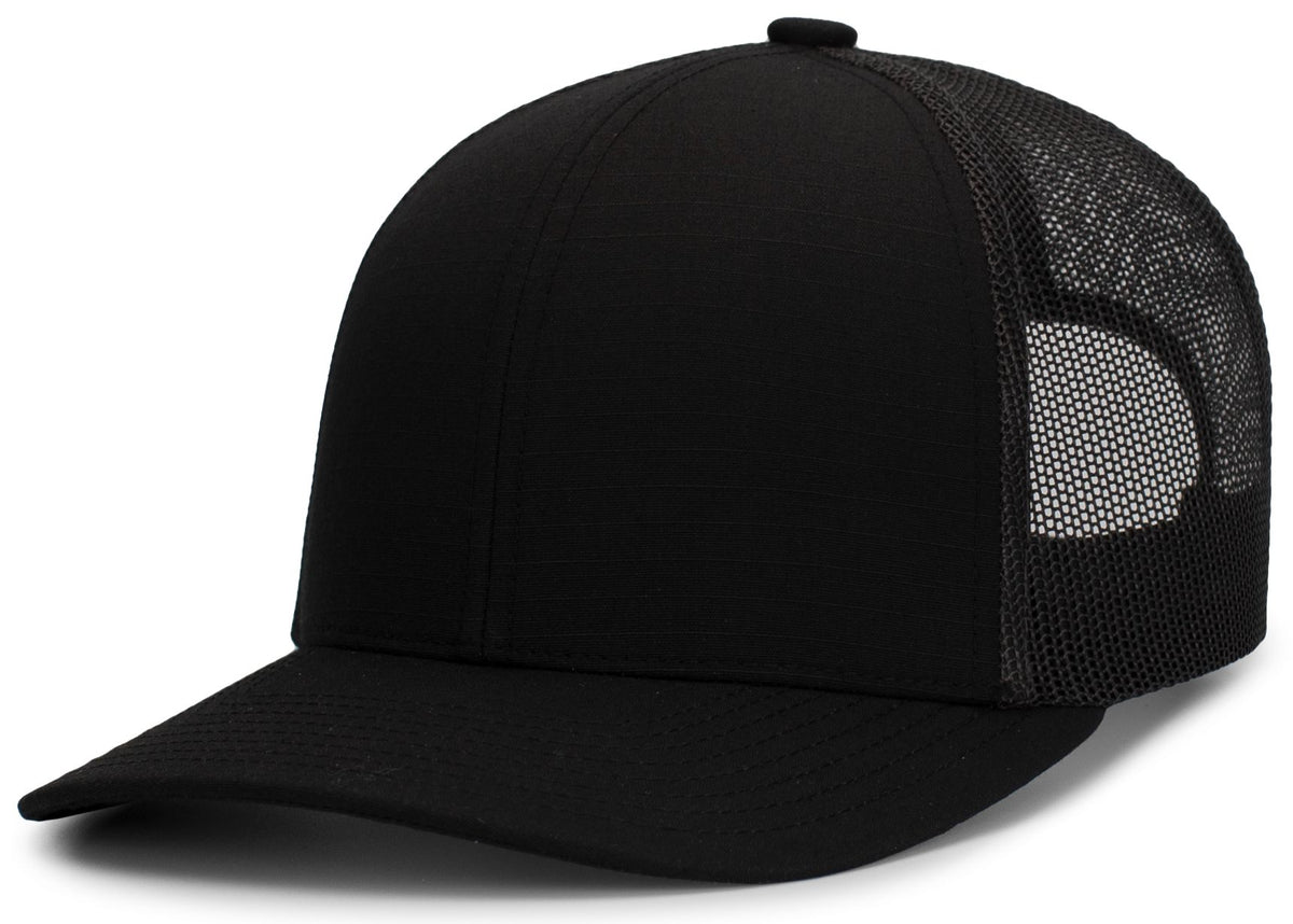 Multicam® Trucker Snapback Cap - Black/Lt Charcoal/Black