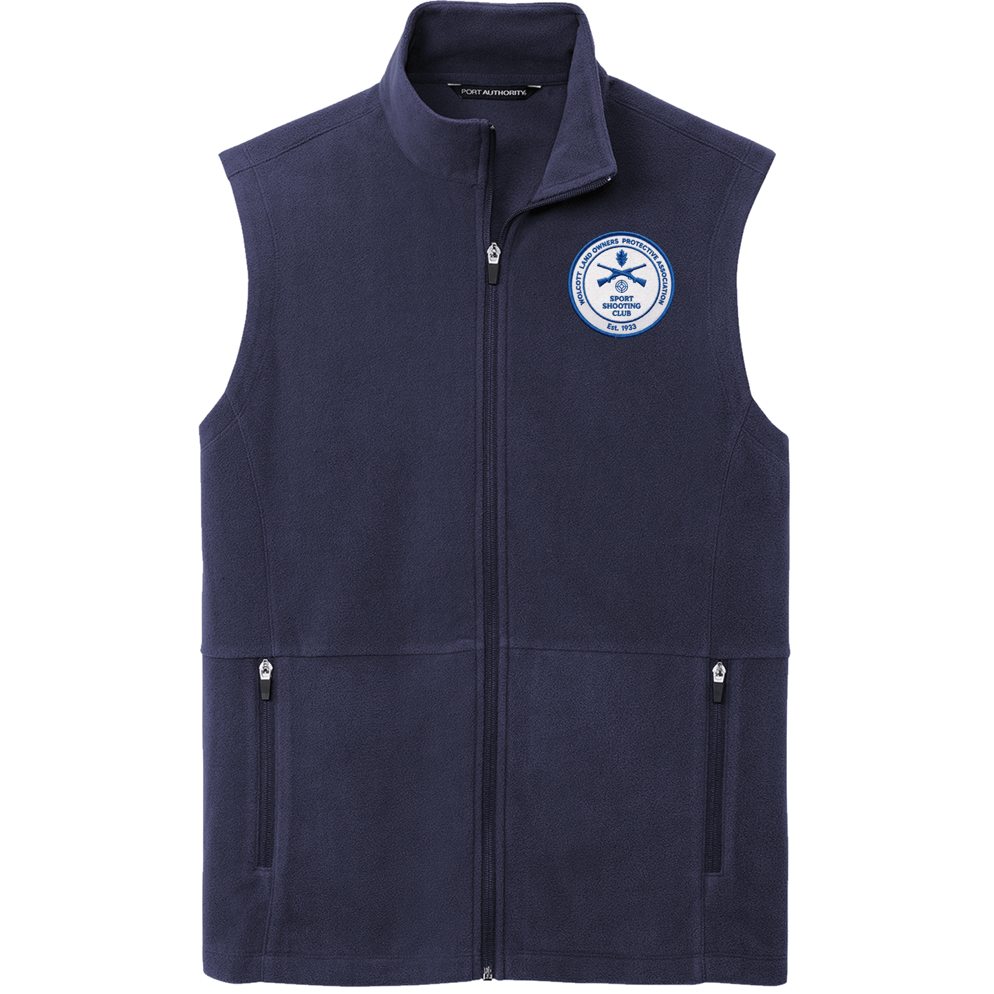 WLOPA Adult Microfleece Embroidered Patch Vest