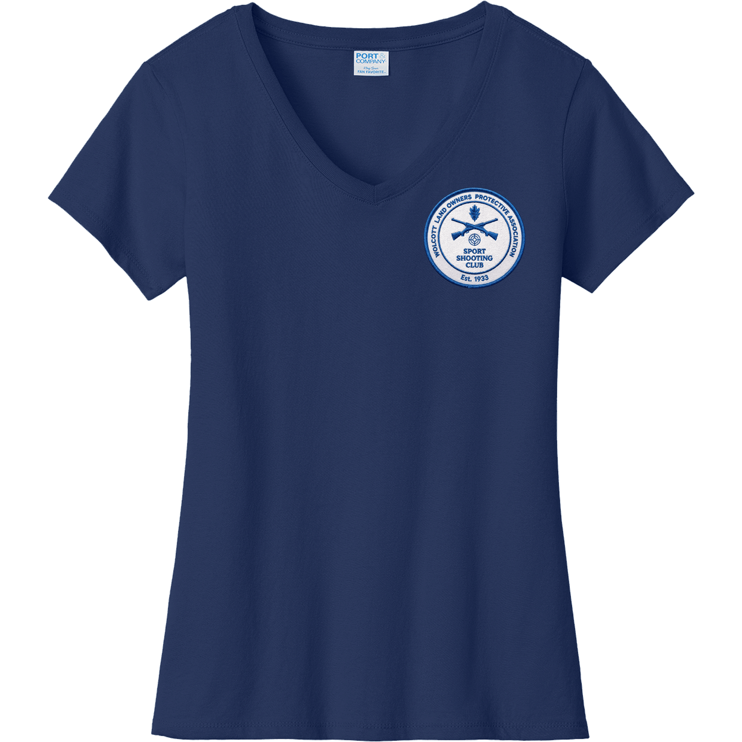 WLOPA Women's Fan Favorite V-Neck Left Chest Logo Tee