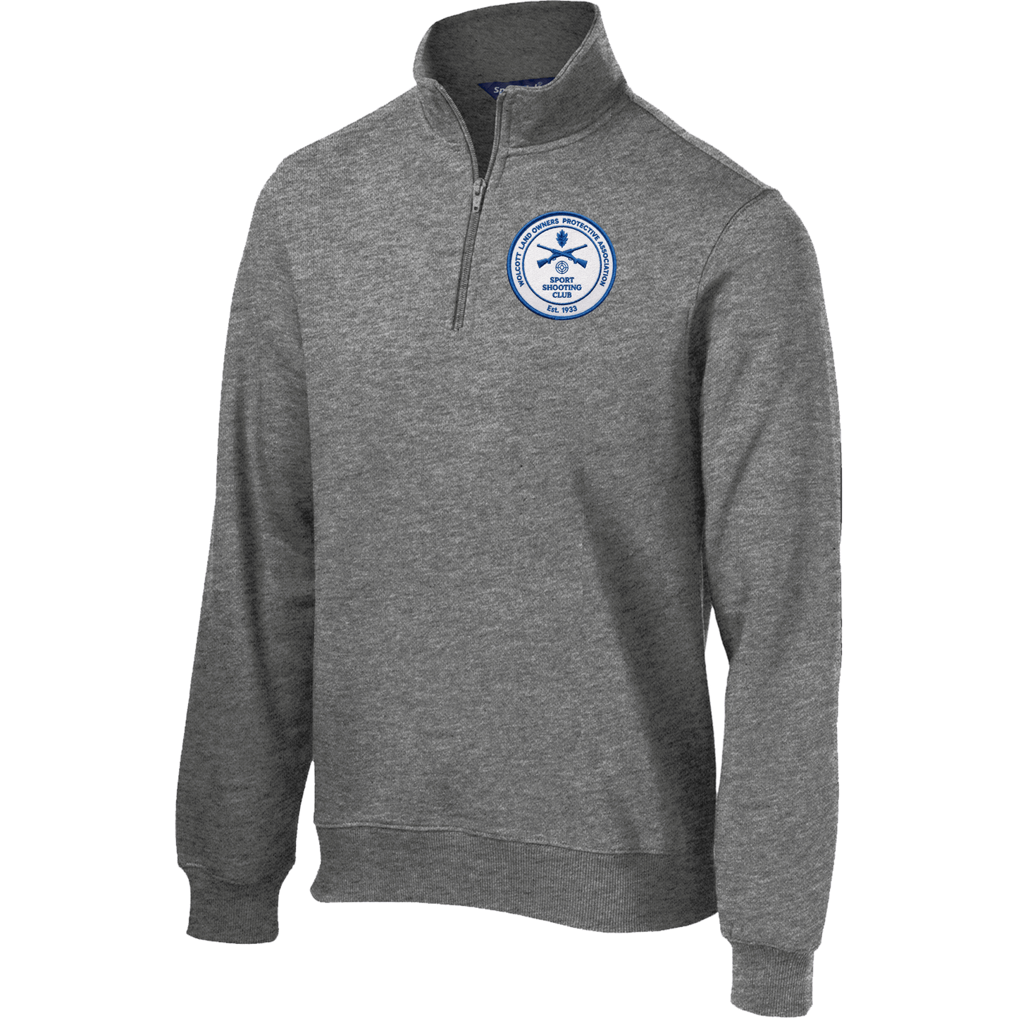 WLOPA 1/4-Zip Sweatshirt Embroidered Patch