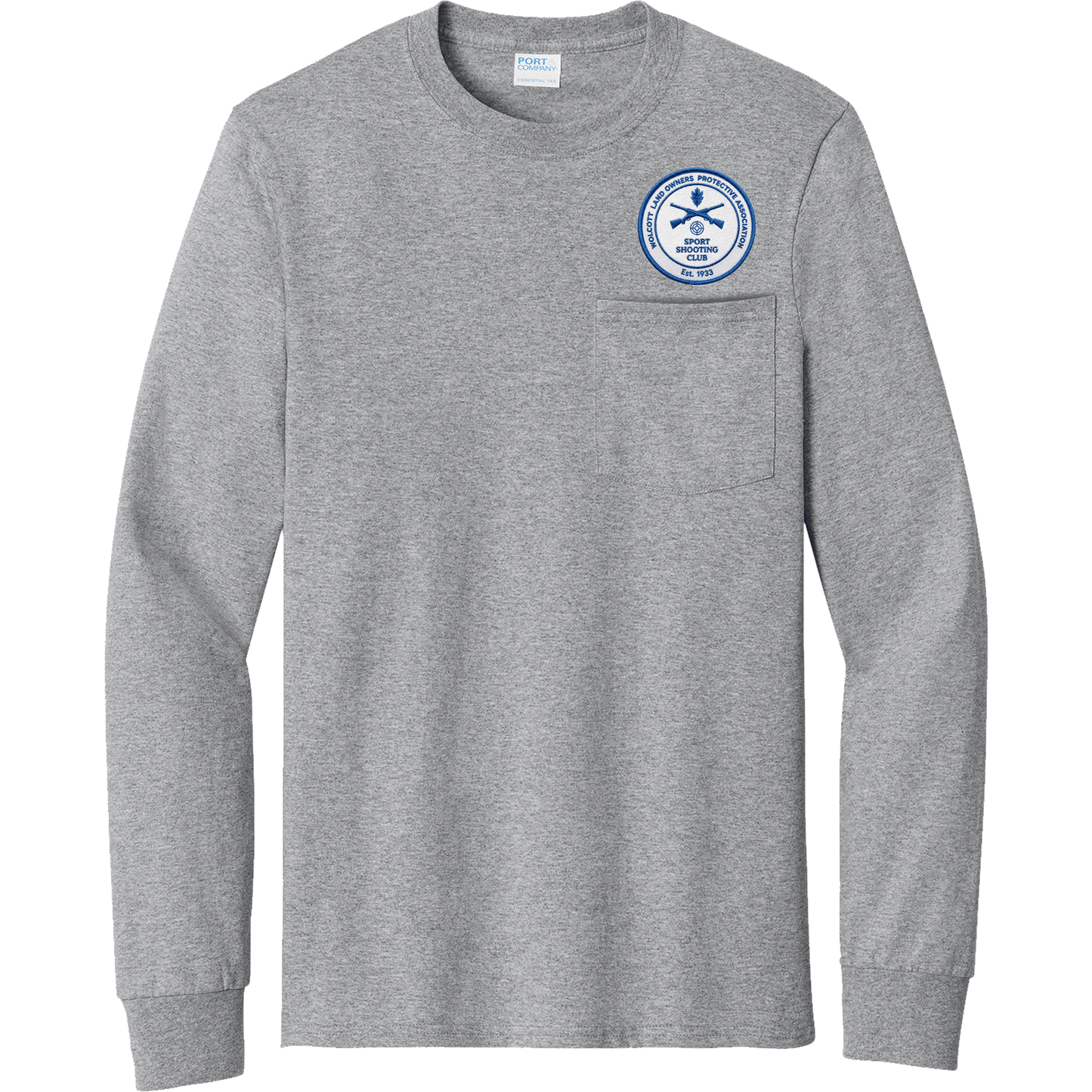 WLOPA Pocket Long Sleeve Essential Left chest logo Tee
