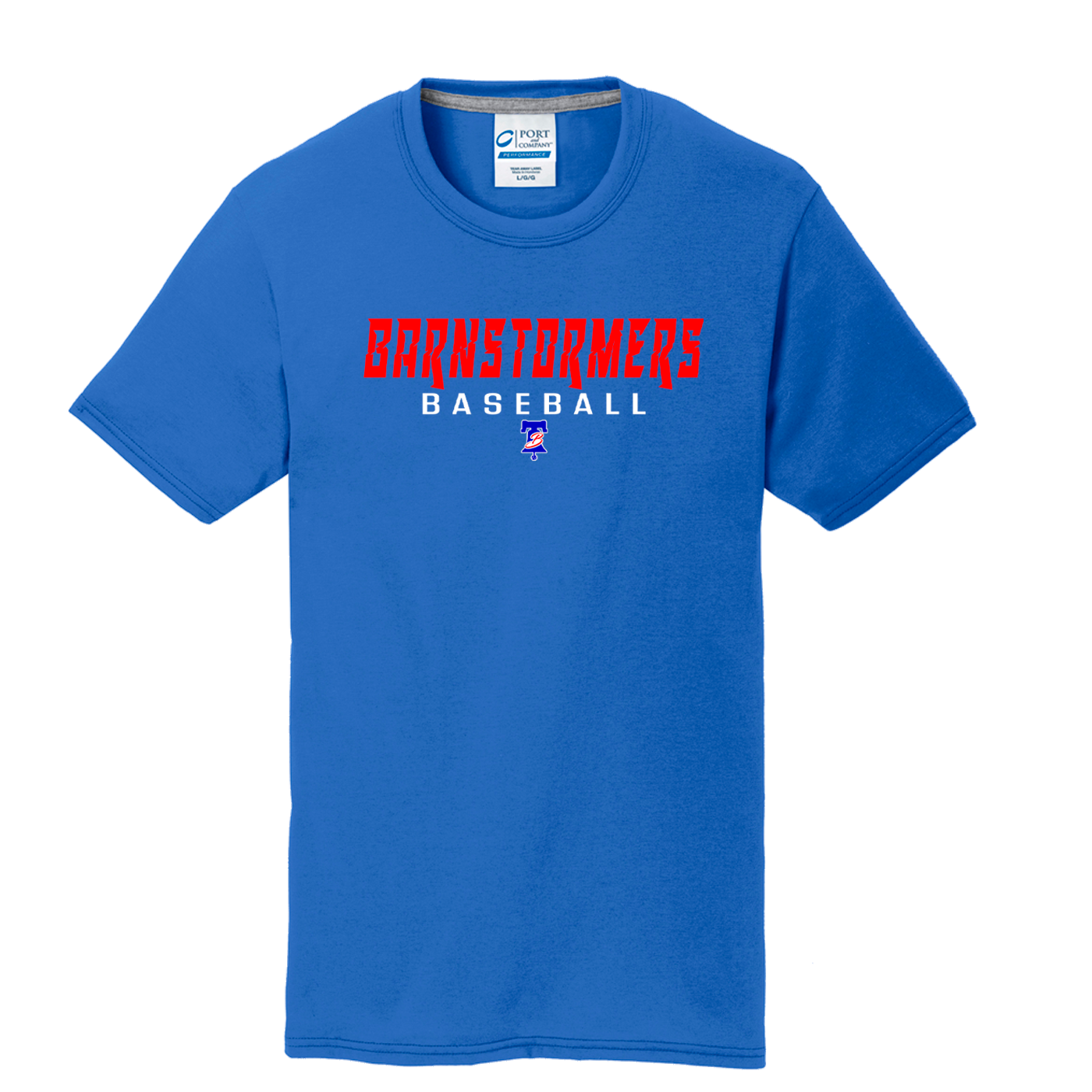 Barnstormer's Baseball Royal T-shirt PC150