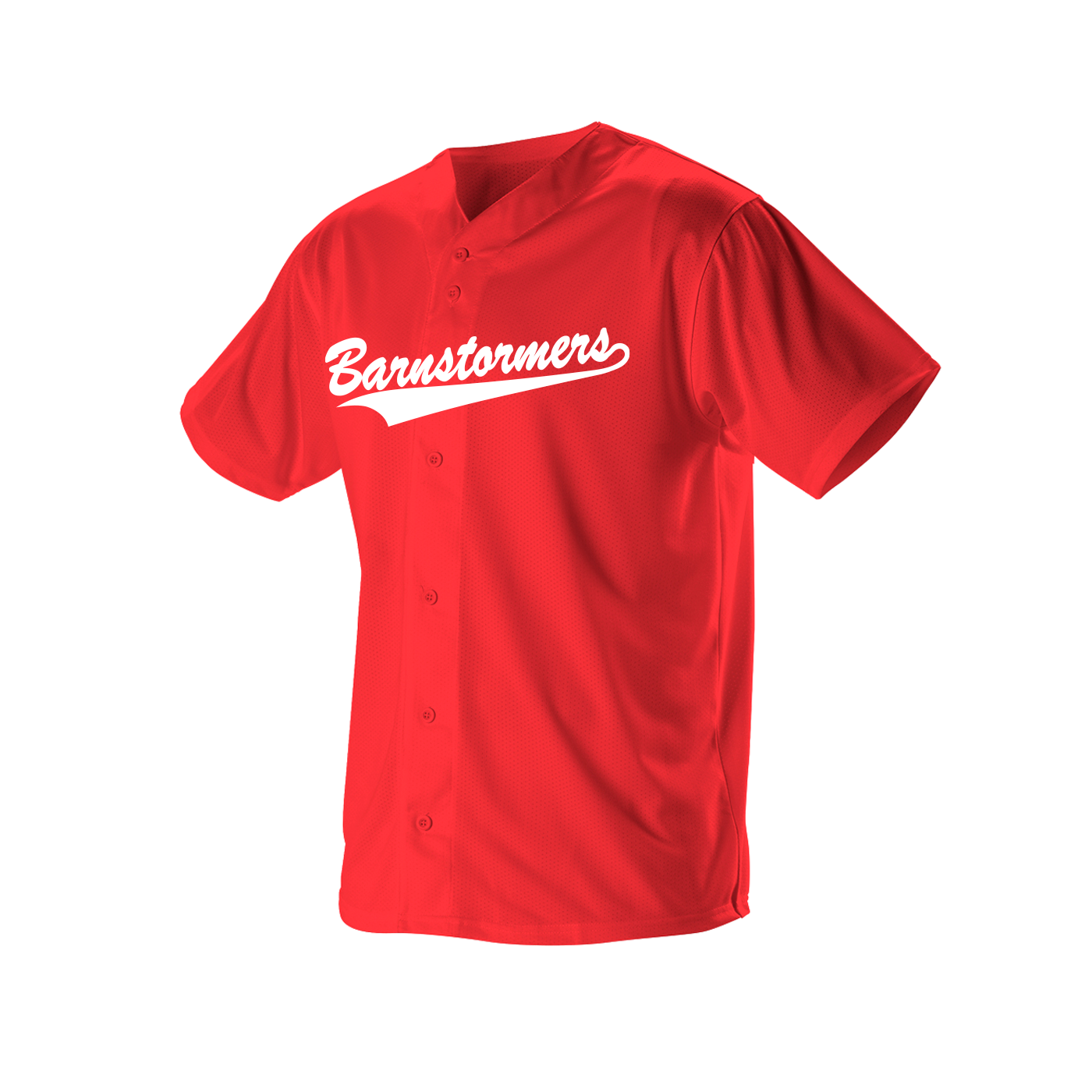 BARNSTOMERS FULL BUTTON LIGHTWEIGHT BASEBALL JERSEY