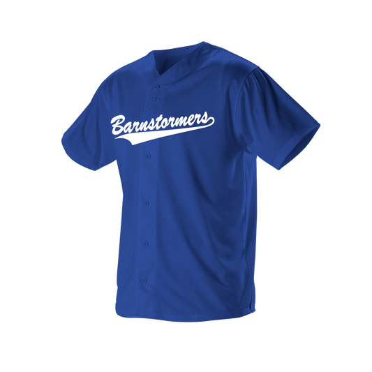 BARNSTOMERS FULL BUTTON LIGHTWEIGHT BASEBALL JERSEY