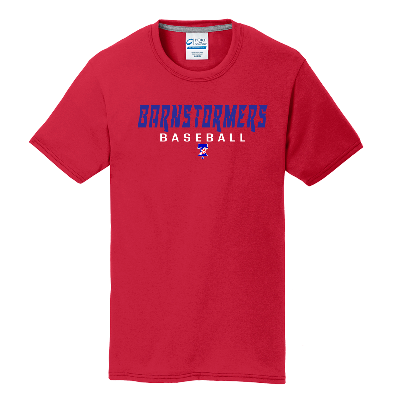 Barnstormer's Baseball Red T-shirt PC150