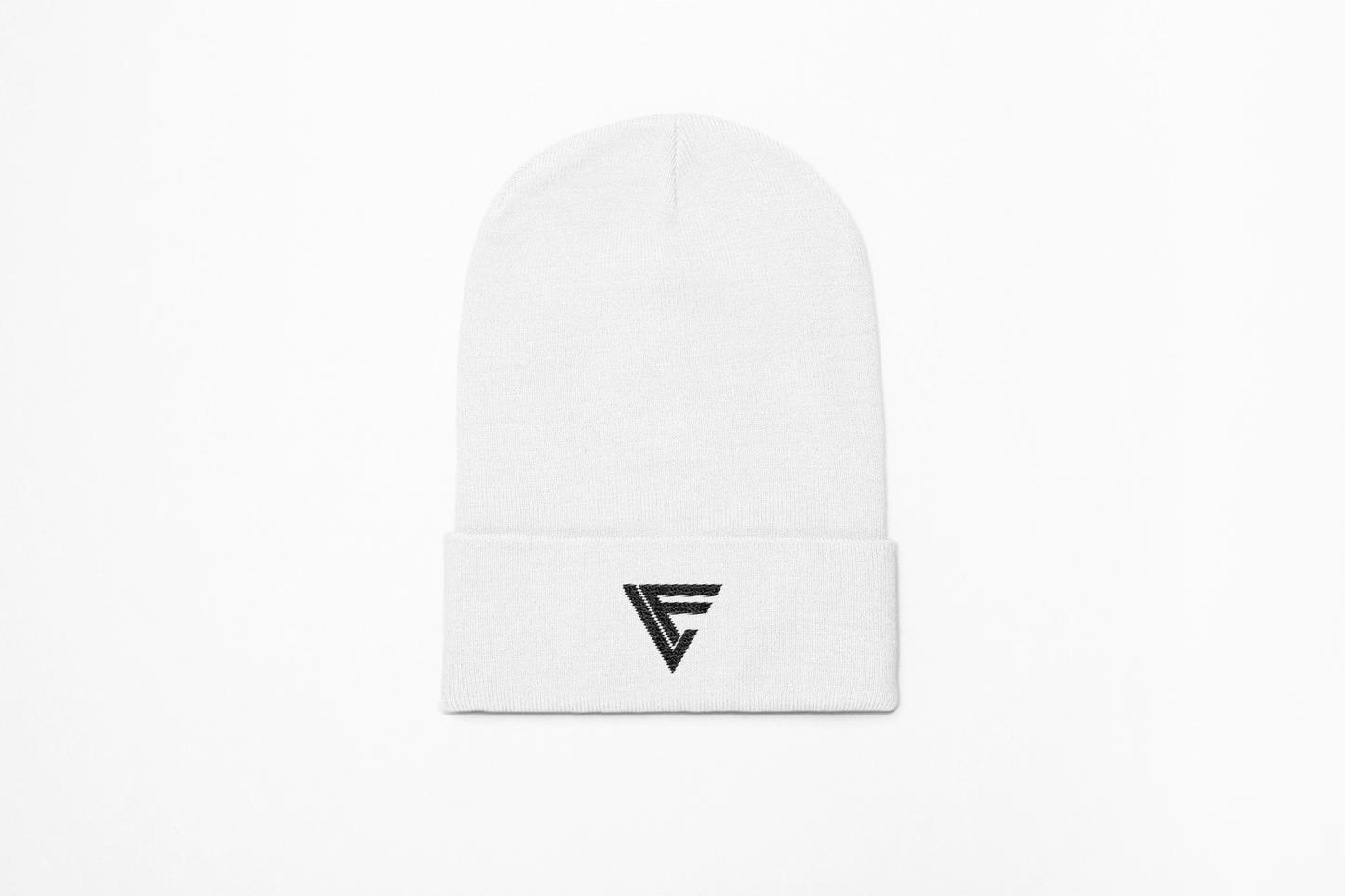 LF Fleece-Lined Knit Cap White