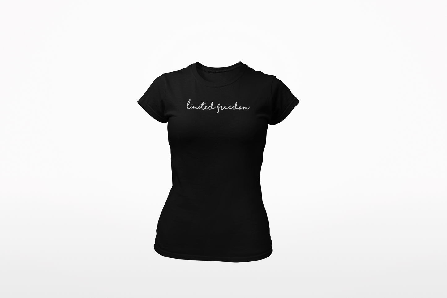Ladies Cursive Limited Freedom Tee
