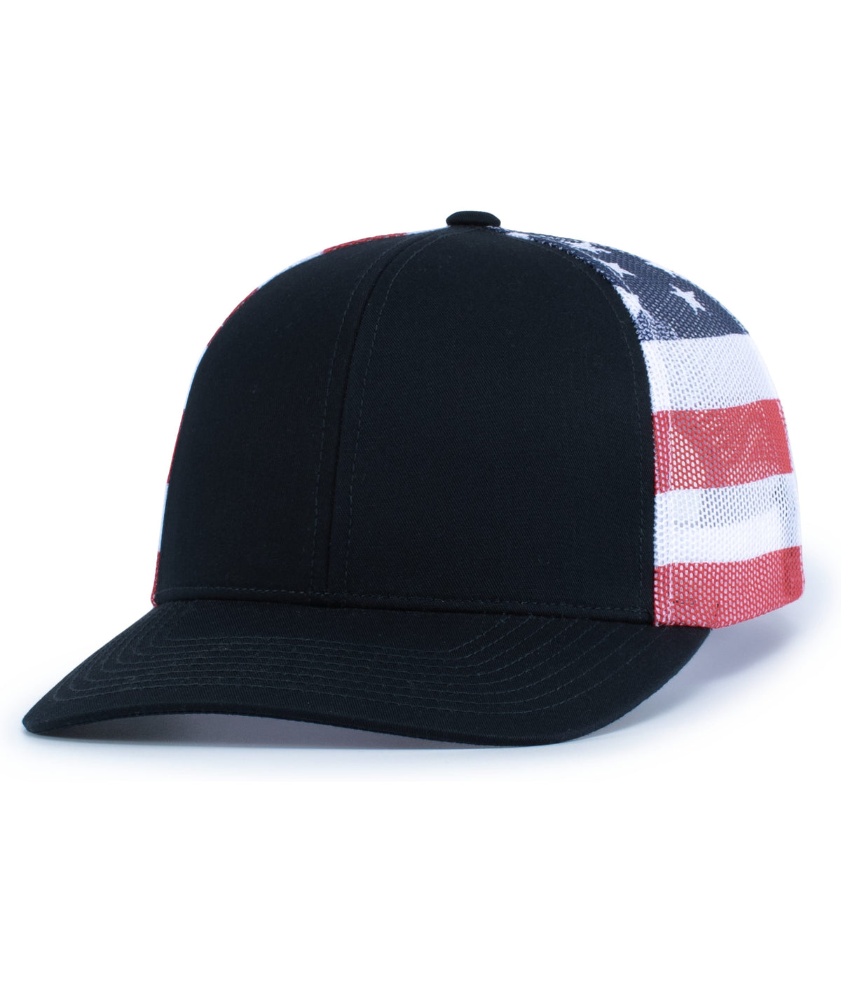 PRINTED TRUCKER CAP - Navy/Usa/Navy