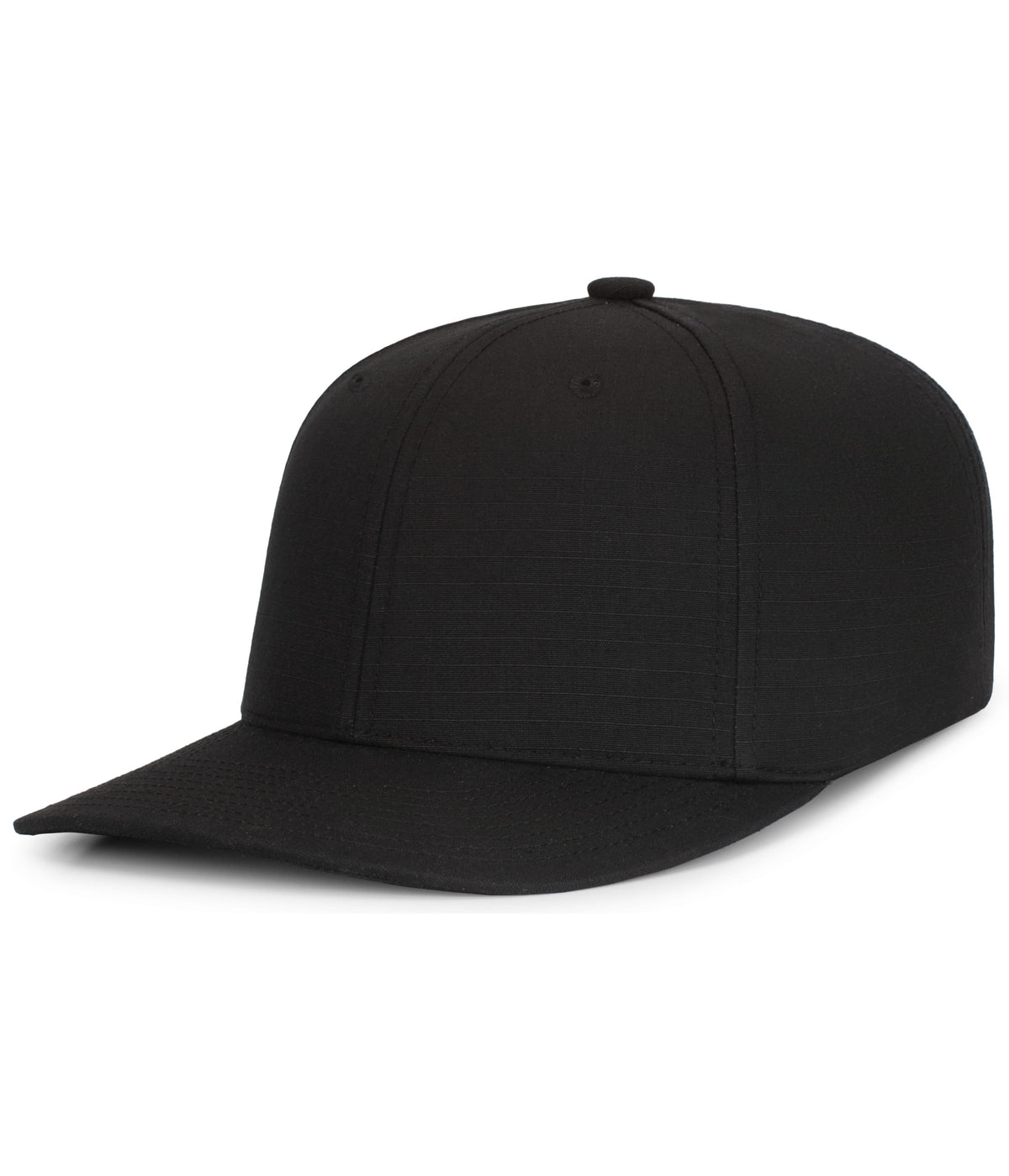 Multicam Ripstop Cordura Snapback Cap - Black