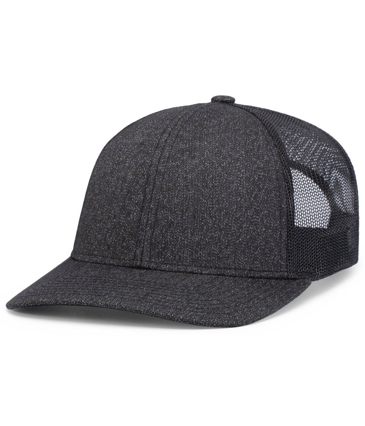 Melange Heather Low-Profile Trucker - Bkh/B/Bh