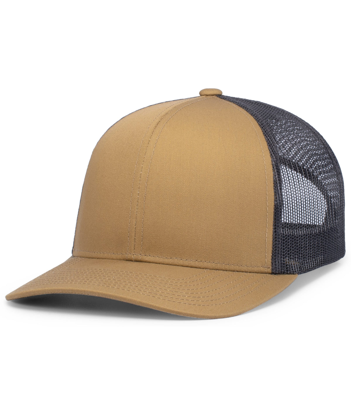Eco Trucker Snapback Cap - Buck/Lt Charcoal/Buck