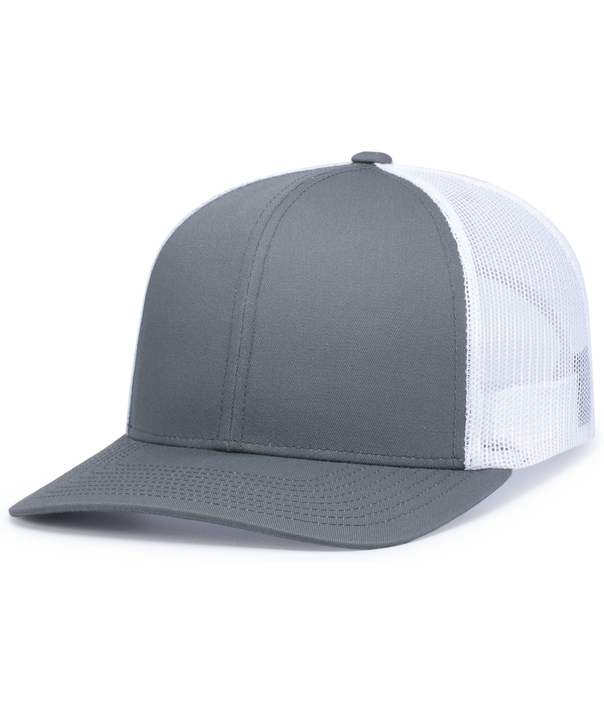 Eco Trucker Snapback Cap - Graphite/White/Graphite