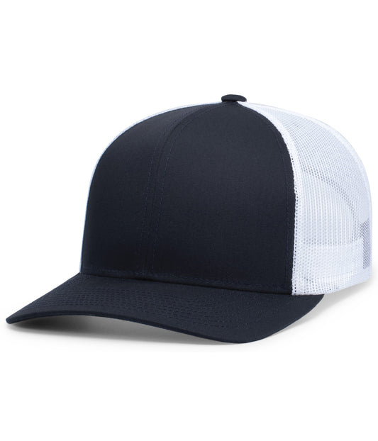 Eco Trucker Snapback Cap - Navy/White/Navy