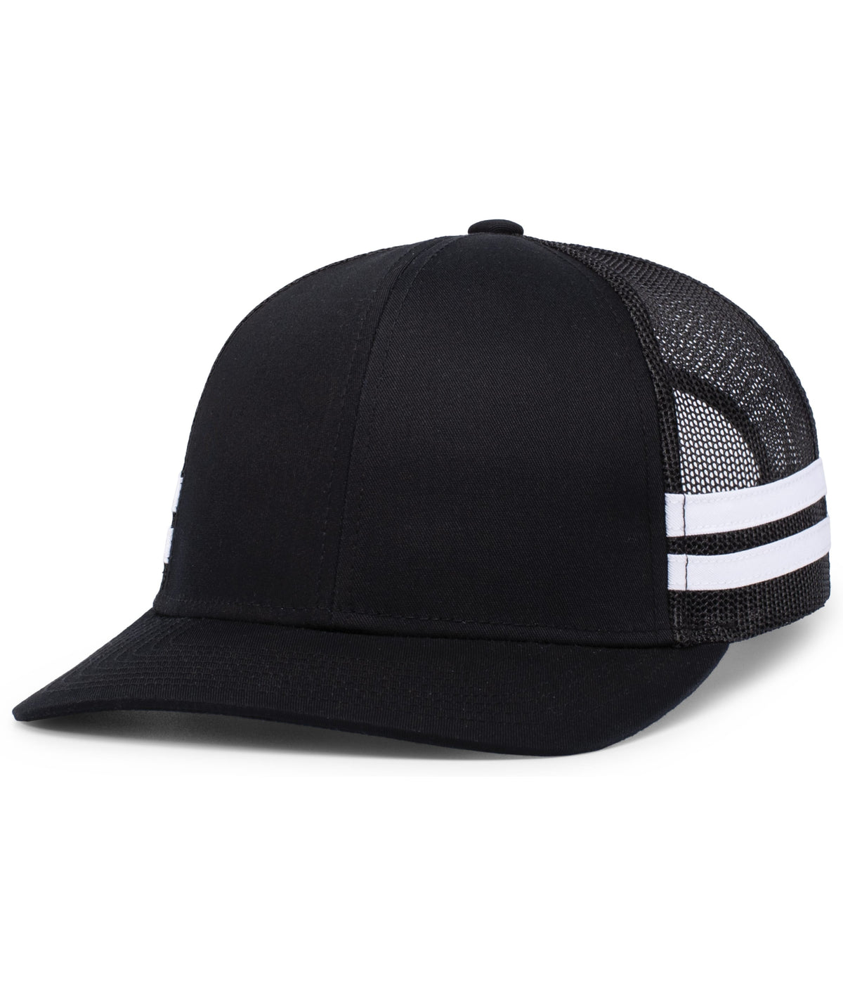 Low-Profile Stripe Trucker Cap