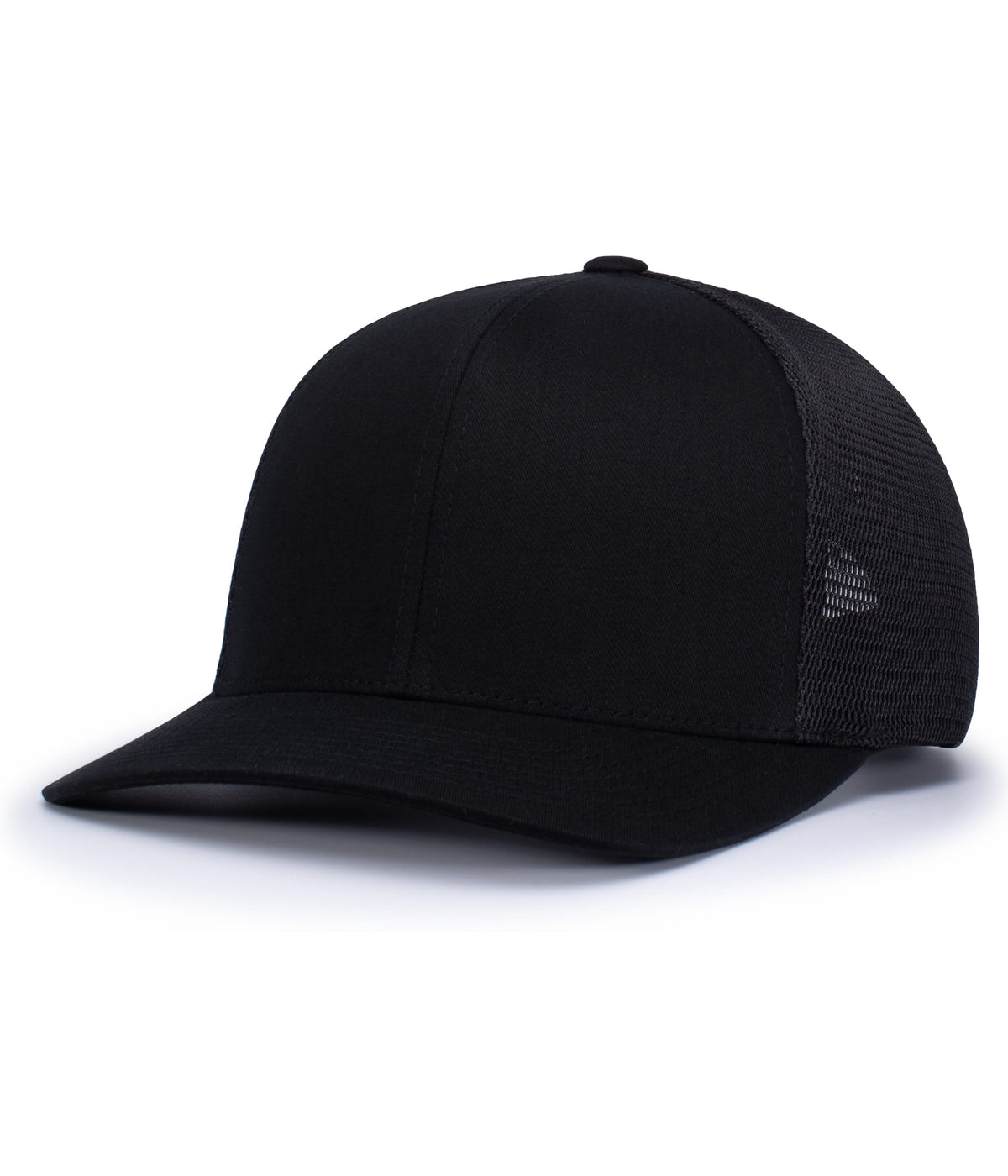 Trucker Flexfit Snapback Cap - Black