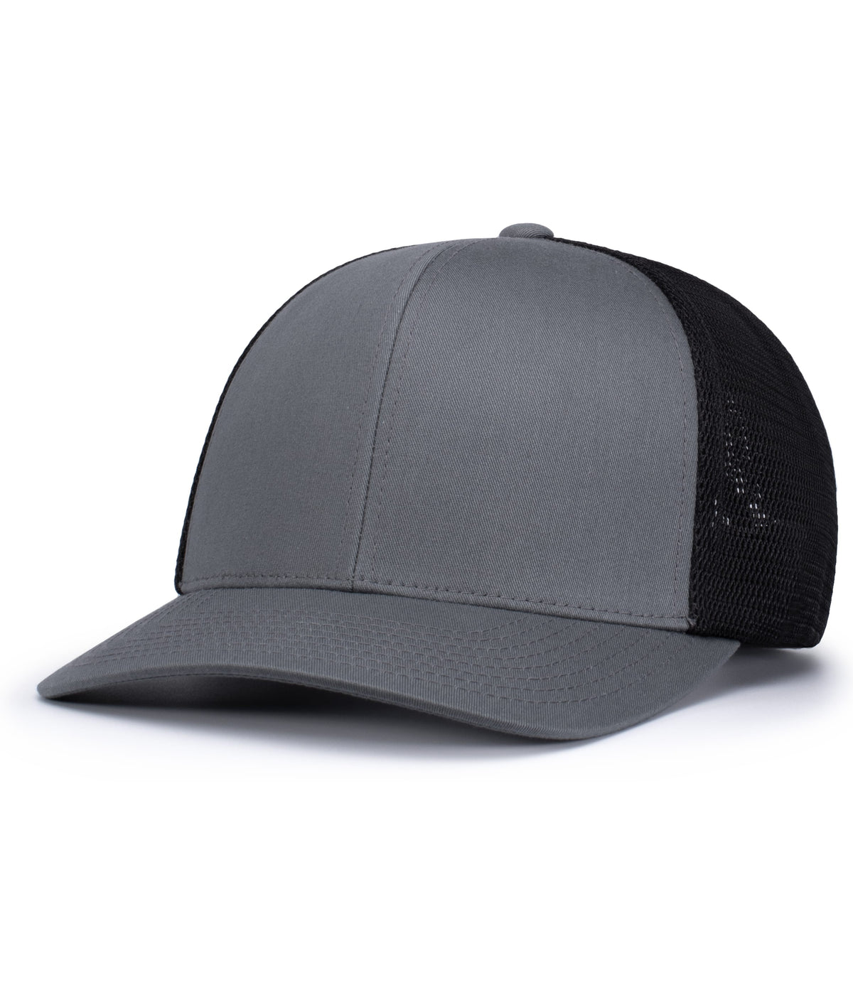 Trucker Flexfit Snapback Cap - Graphite/Black/Graphite