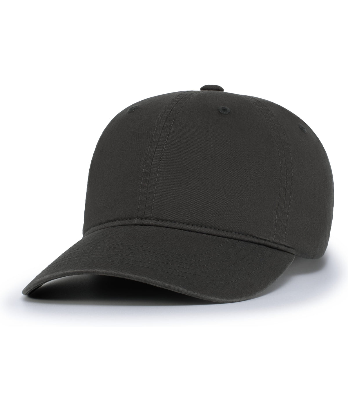 Vintage Buckle Strap Adjustable Cap - Charcoal