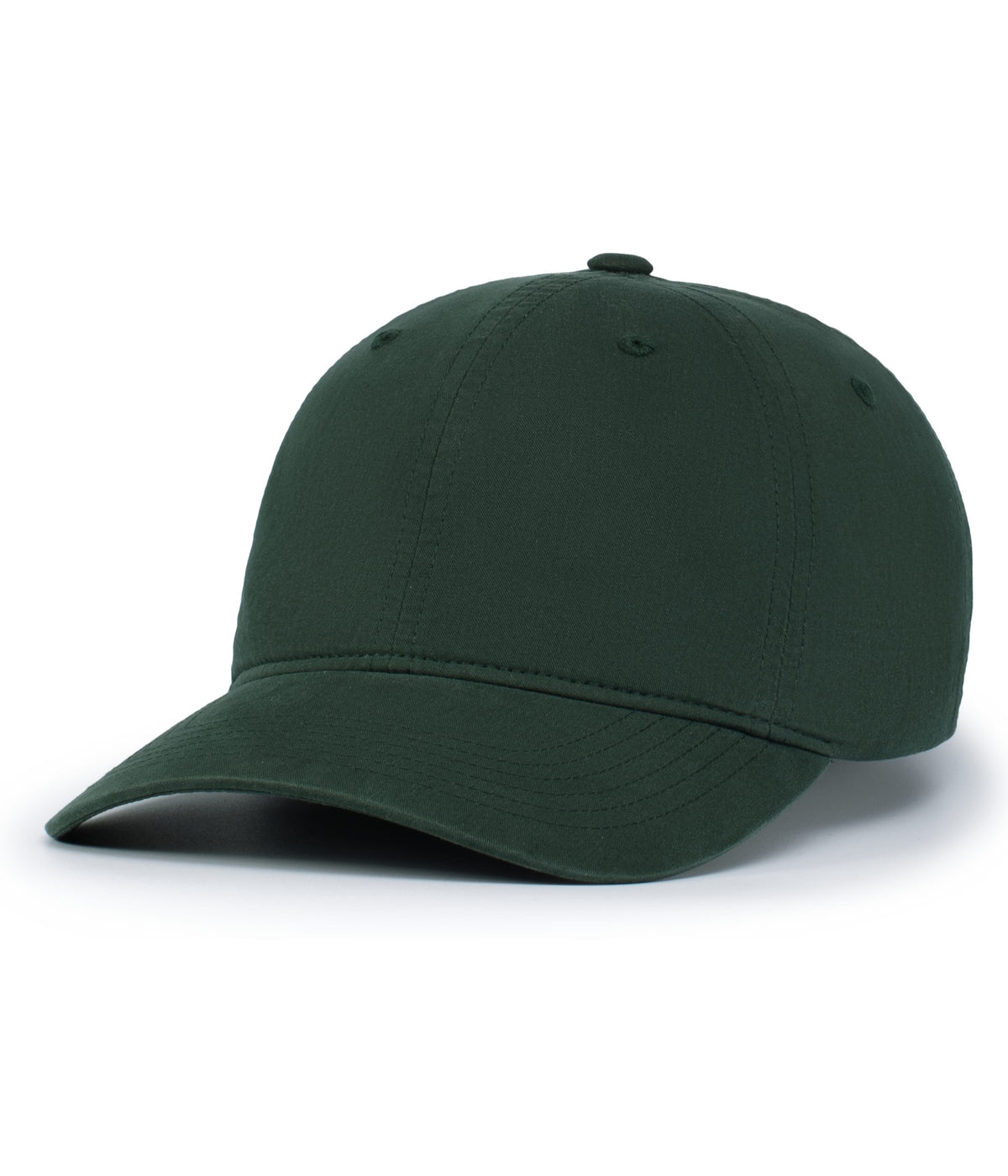 Vintage Buckle Strap Adjustable Cap - Dark Green