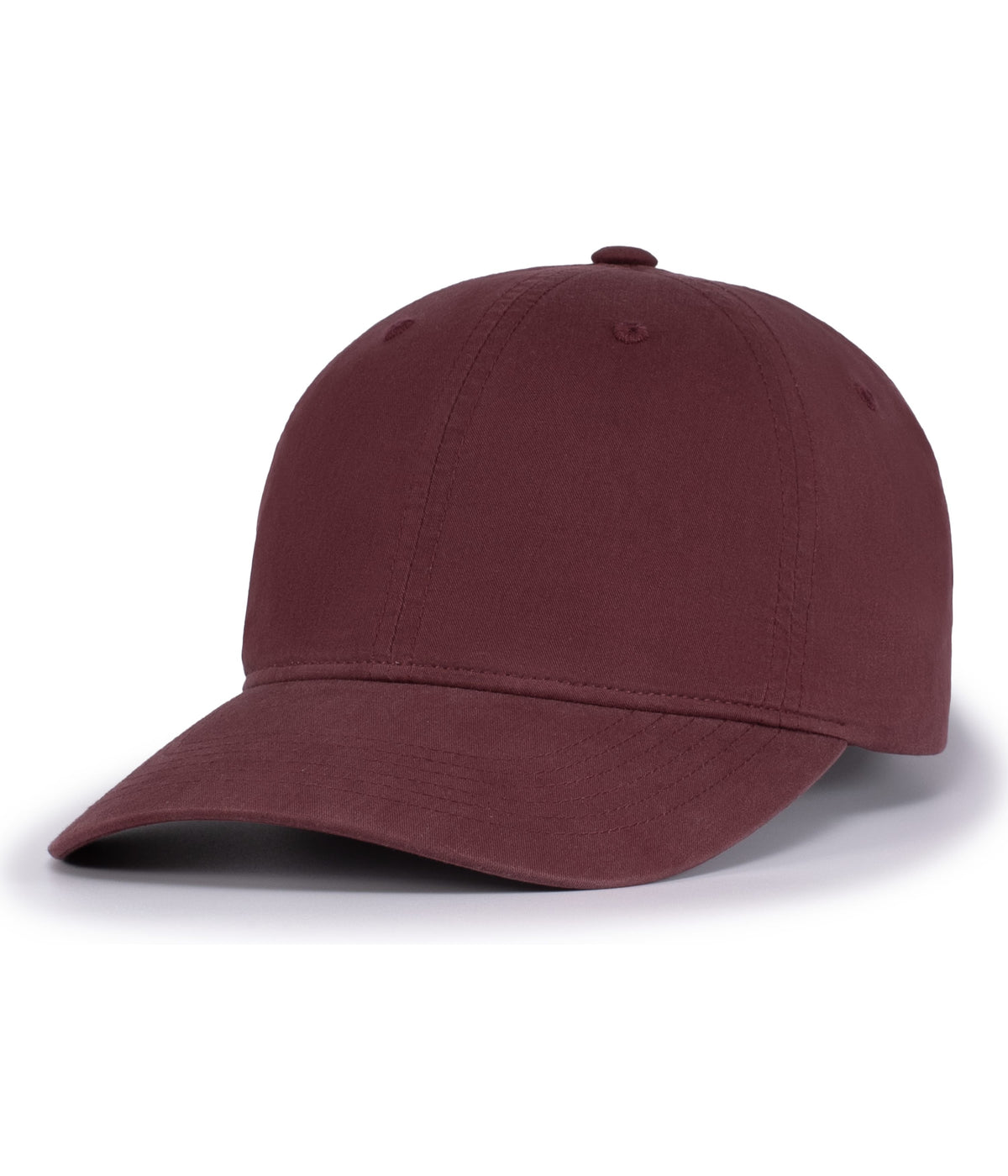 Vintage Buckle Strap Adjustable Cap - Maroon
