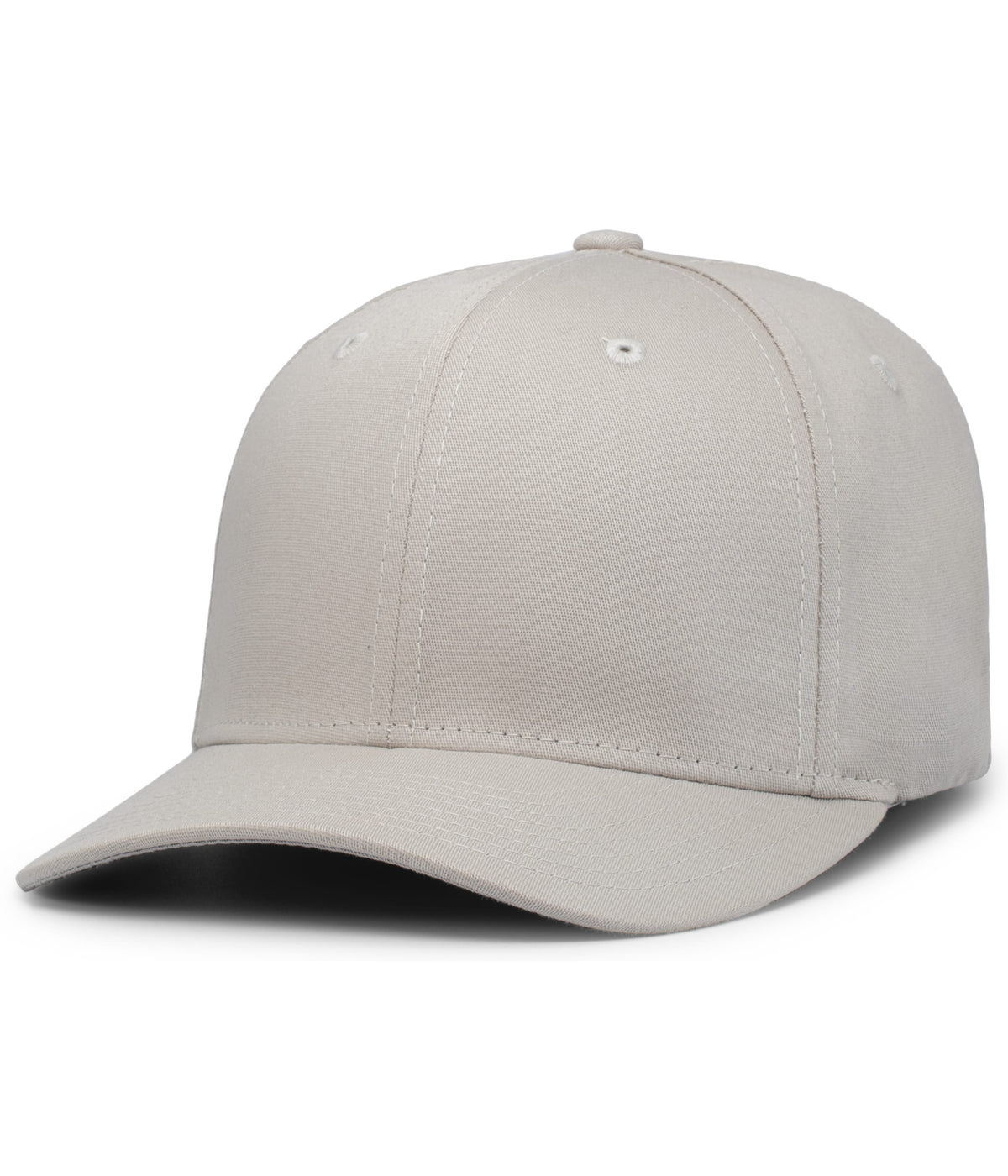 Twill Stretchfit Cap - Silver