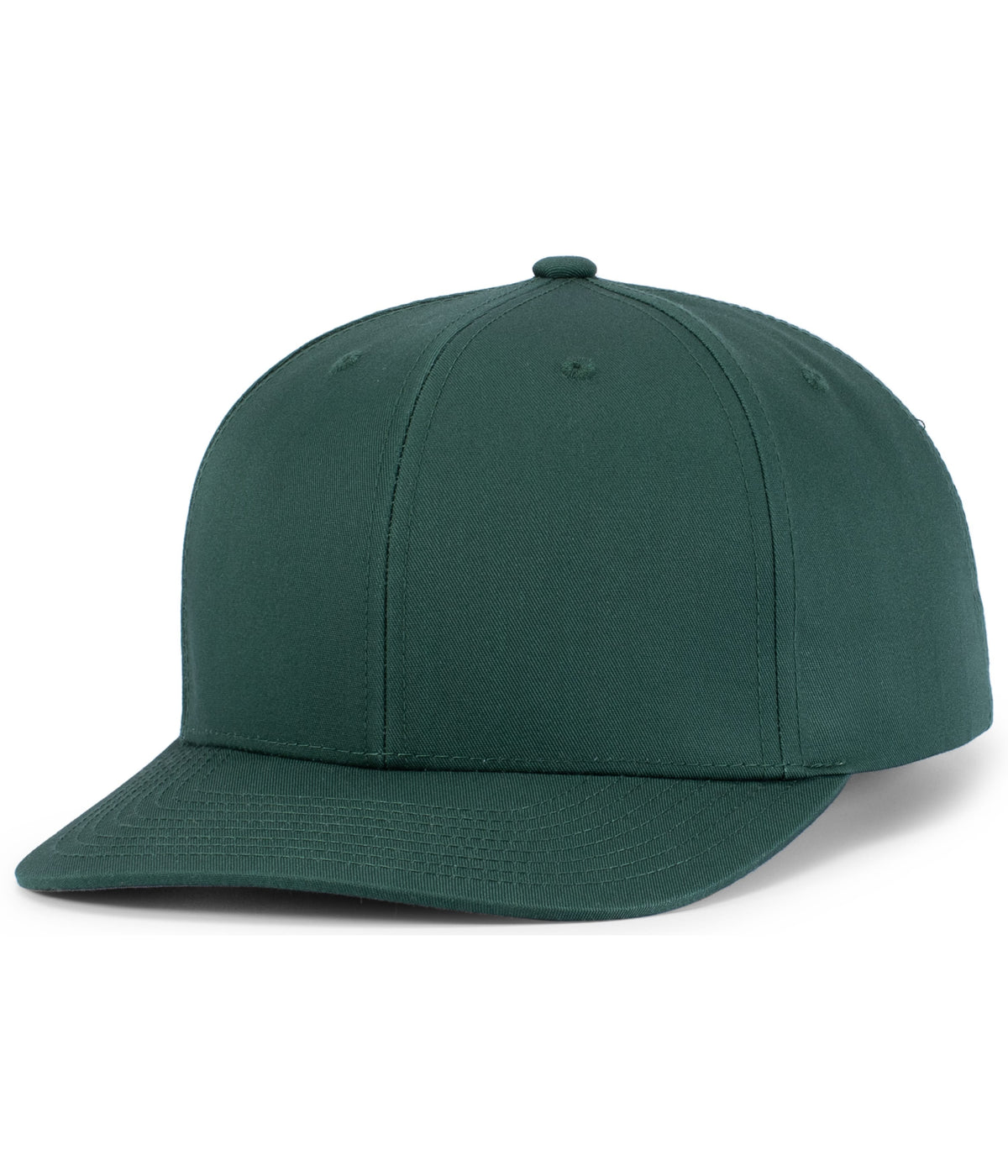 POLY/COTTON SNAPBACK CAP - Dark Green