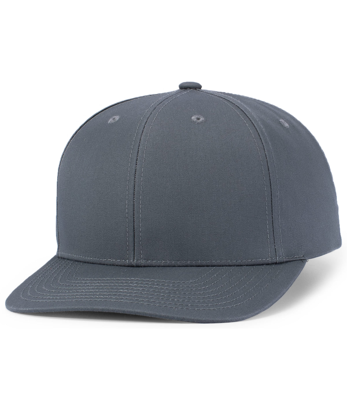 POLY/COTTON SNAPBACK CAP - Graphite
