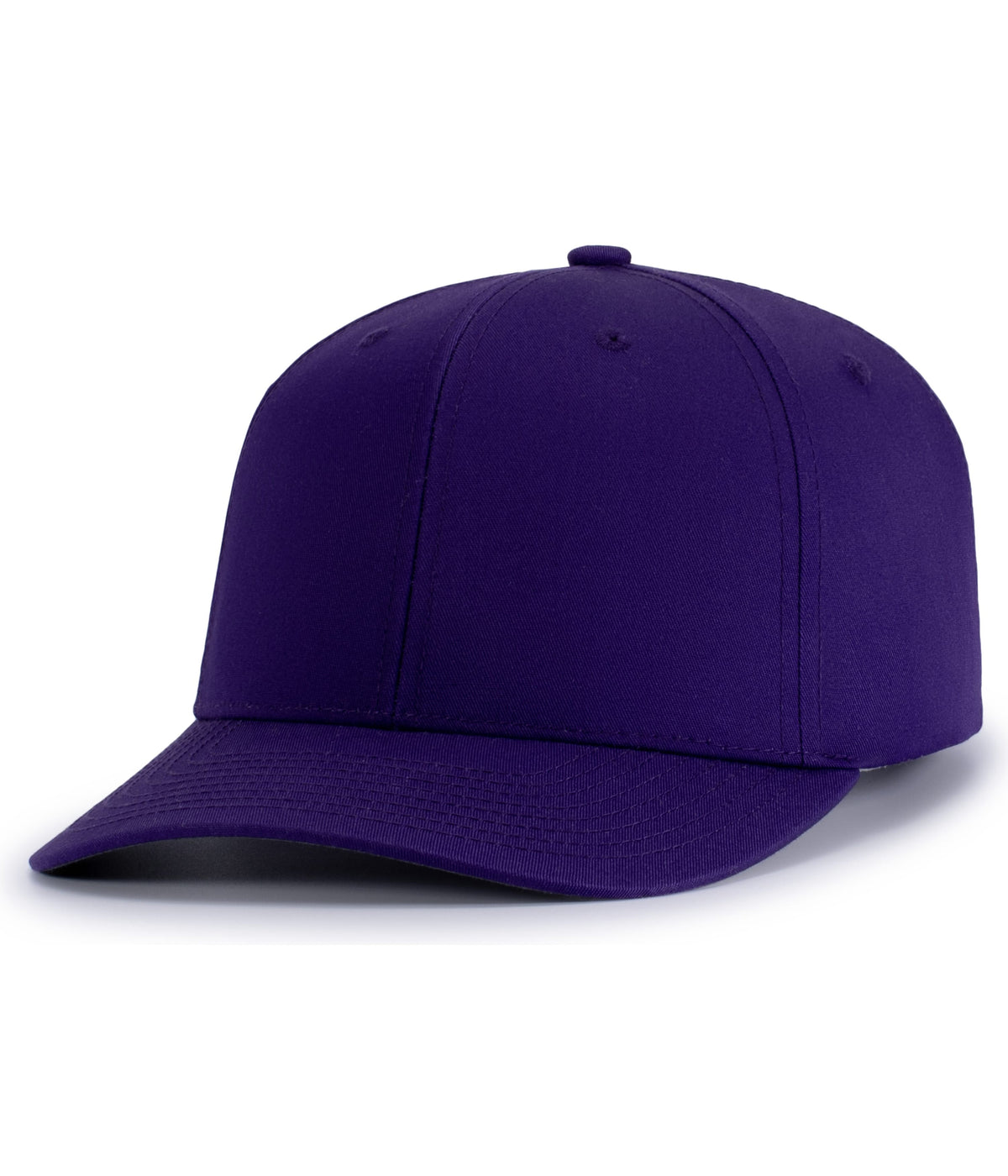 POLY/COTTON SNAPBACK CAP - Purple