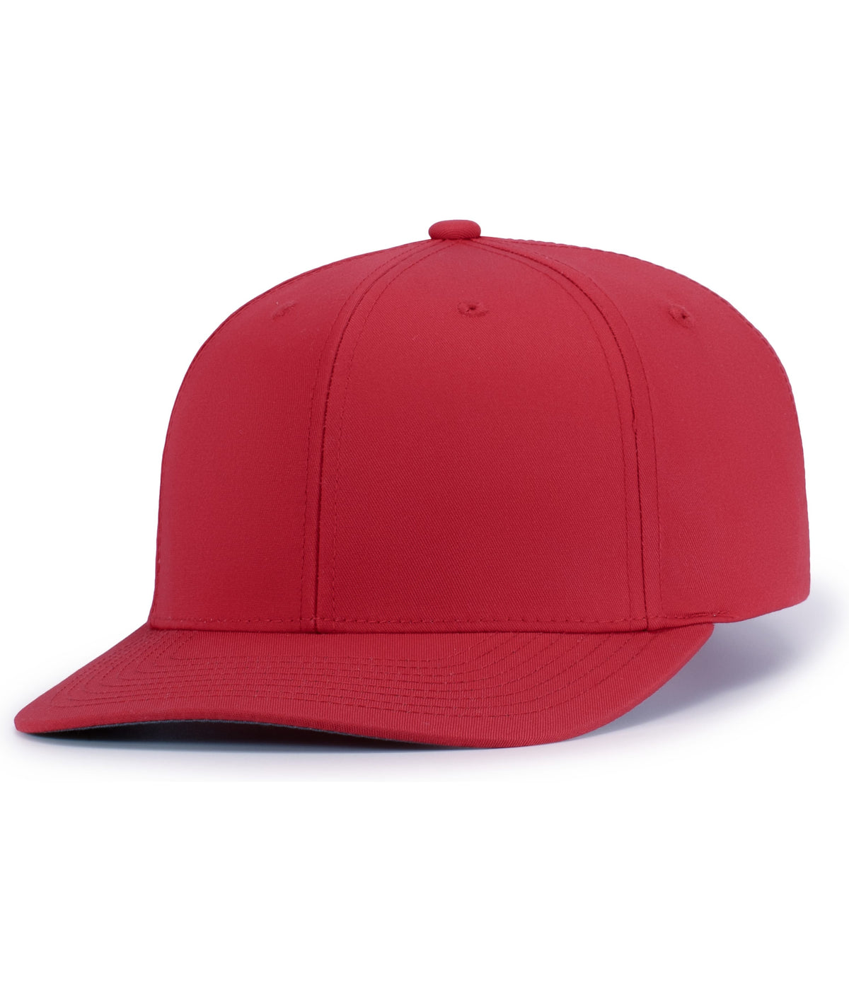POLY/COTTON SNAPBACK CAP - Red