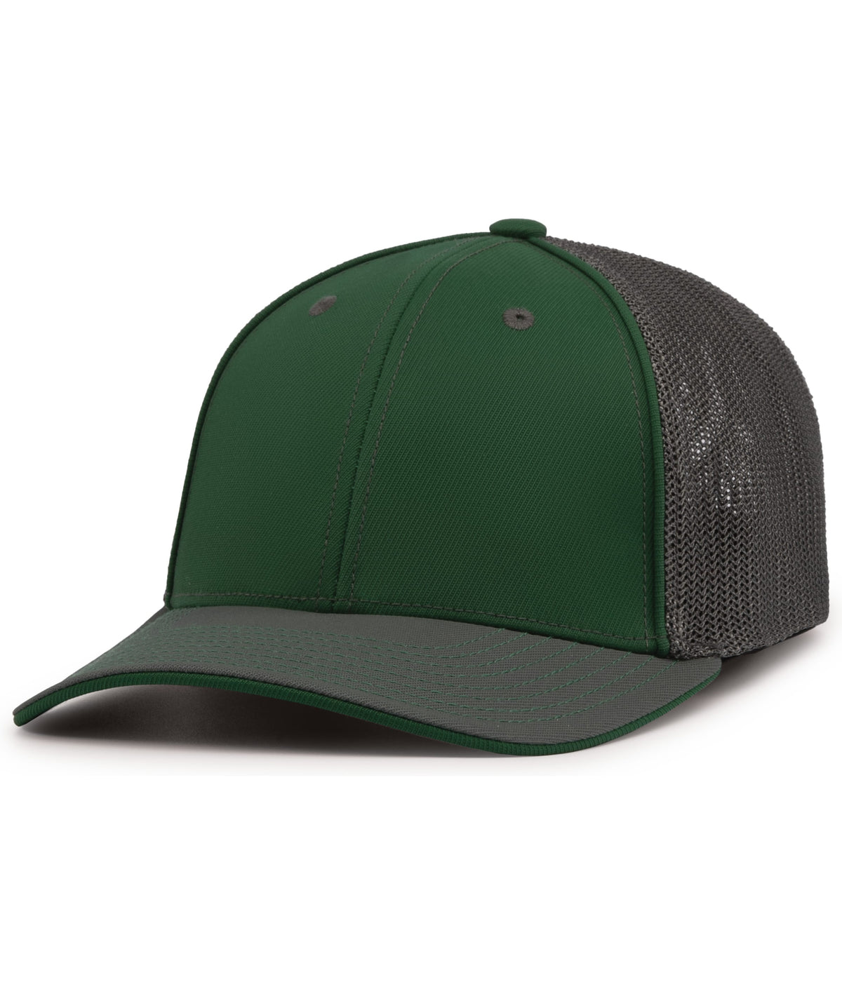 Trucker PacFlex Cap - Dark Green/Graphite/Graphite