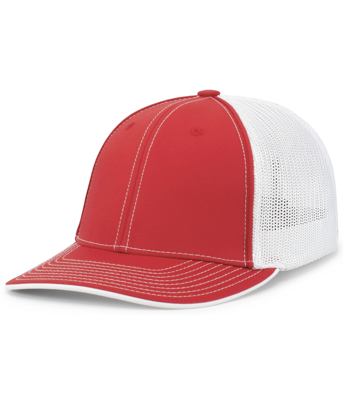 Trucker PacFlex Cap - Red/White