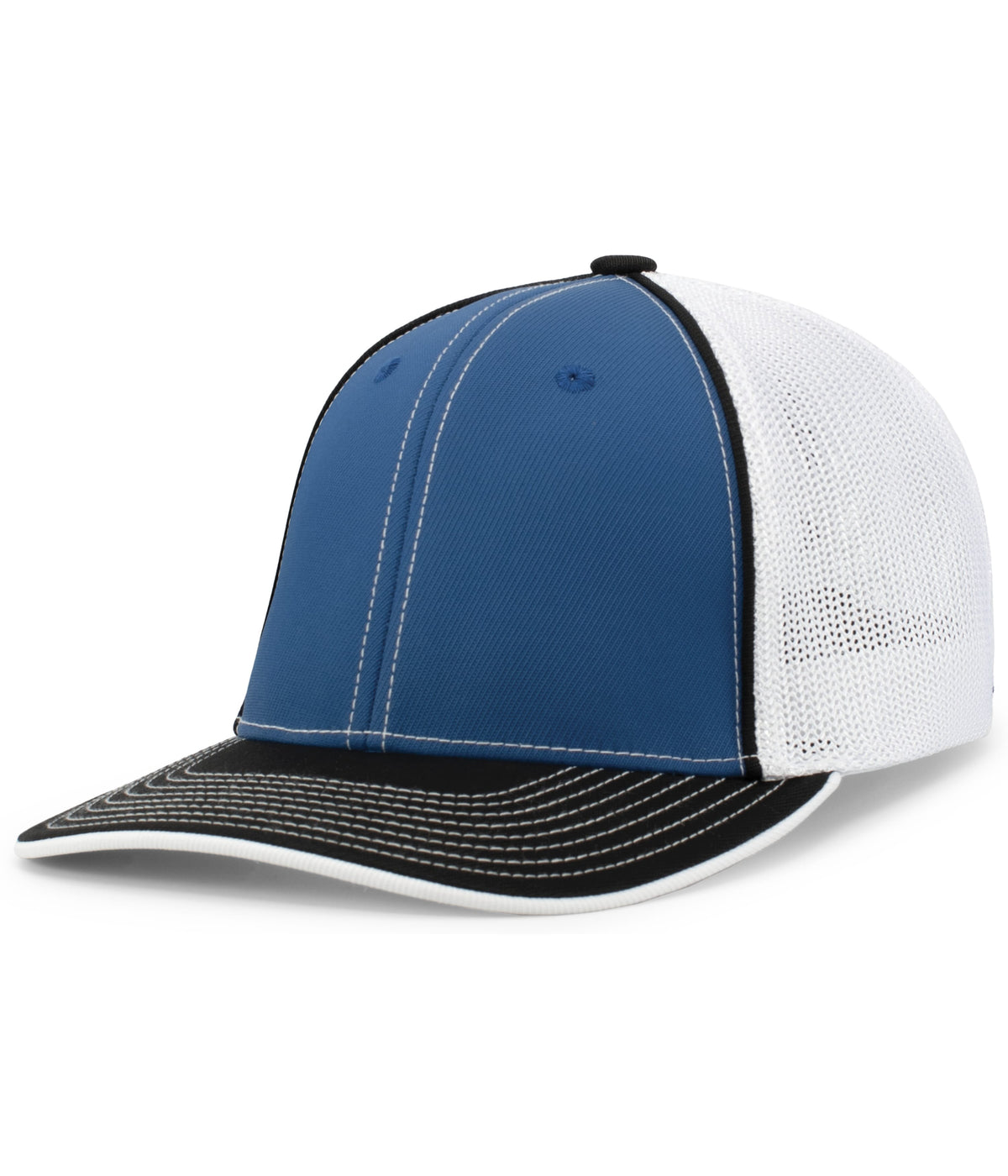 Trucker PacFlex Cap - Royal/White/Black
