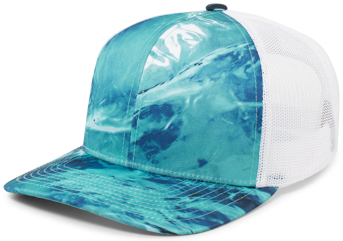 Mossy Oak® Trucker Snapback - Wakeform Equator/White