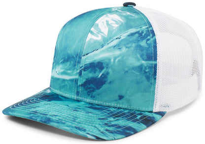 Mossy Oak® Trucker Snapback - Wakeform Equator/White
