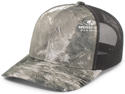 Mossy Oak® Trucker Snapback - Wakeform Gale/Lt Charcoal