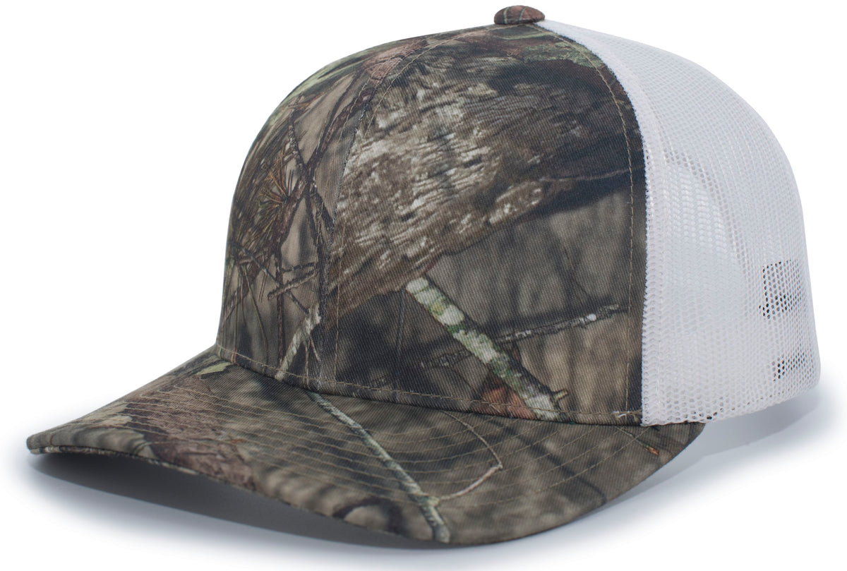 Camo Snapback Trucker Cap - Bucwhbuc