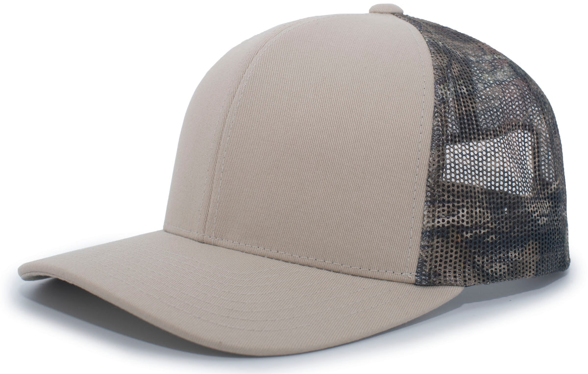 Camo Snapback Trucker Cap - Stone/Break-Up-Country/Stone