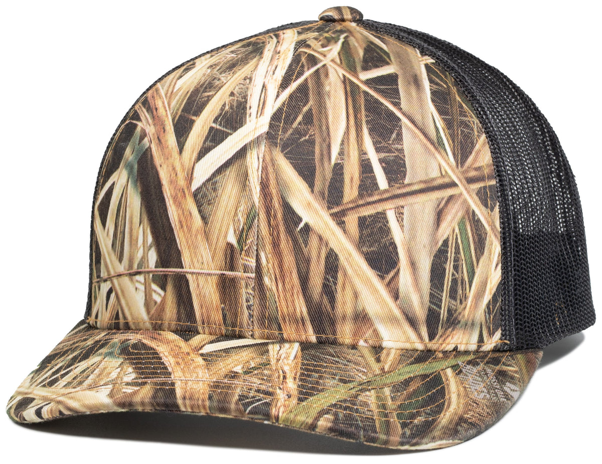Camo Snapback Trucker Cap - Shgb/Lcc