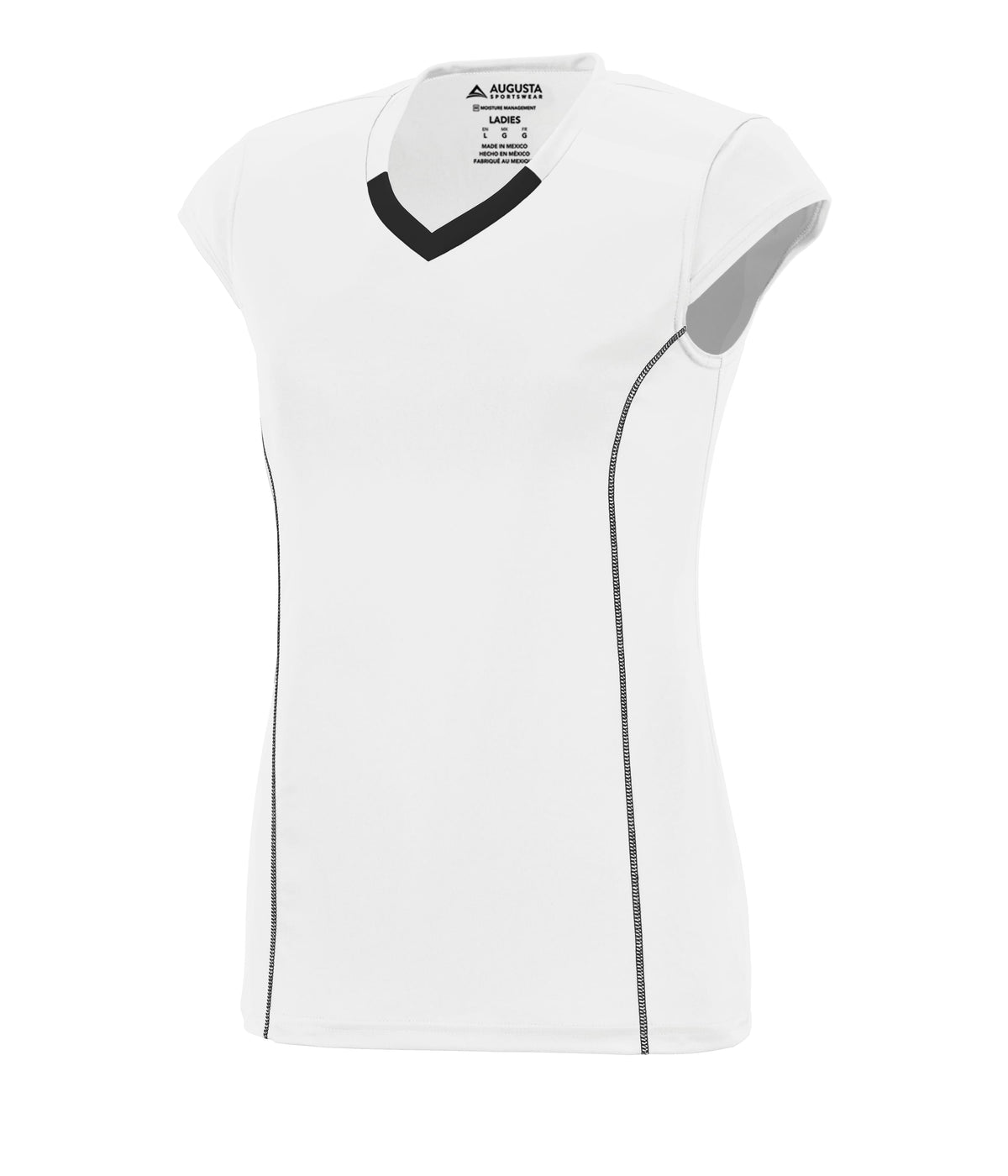 Ladies Blash Jersey - WHITE/BLACK