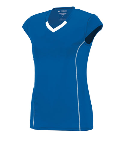Ladies Blash Jersey - ROYAL/WHITE