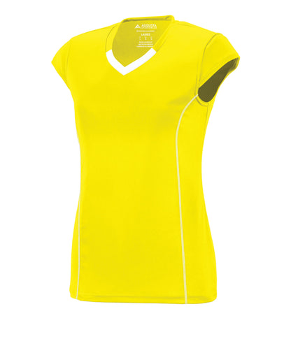 Ladies Blash Jersey - POWER YELLOW/WHITE