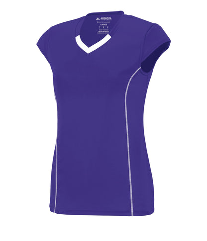 Ladies Blash Jersey - PURPLE/WHITE