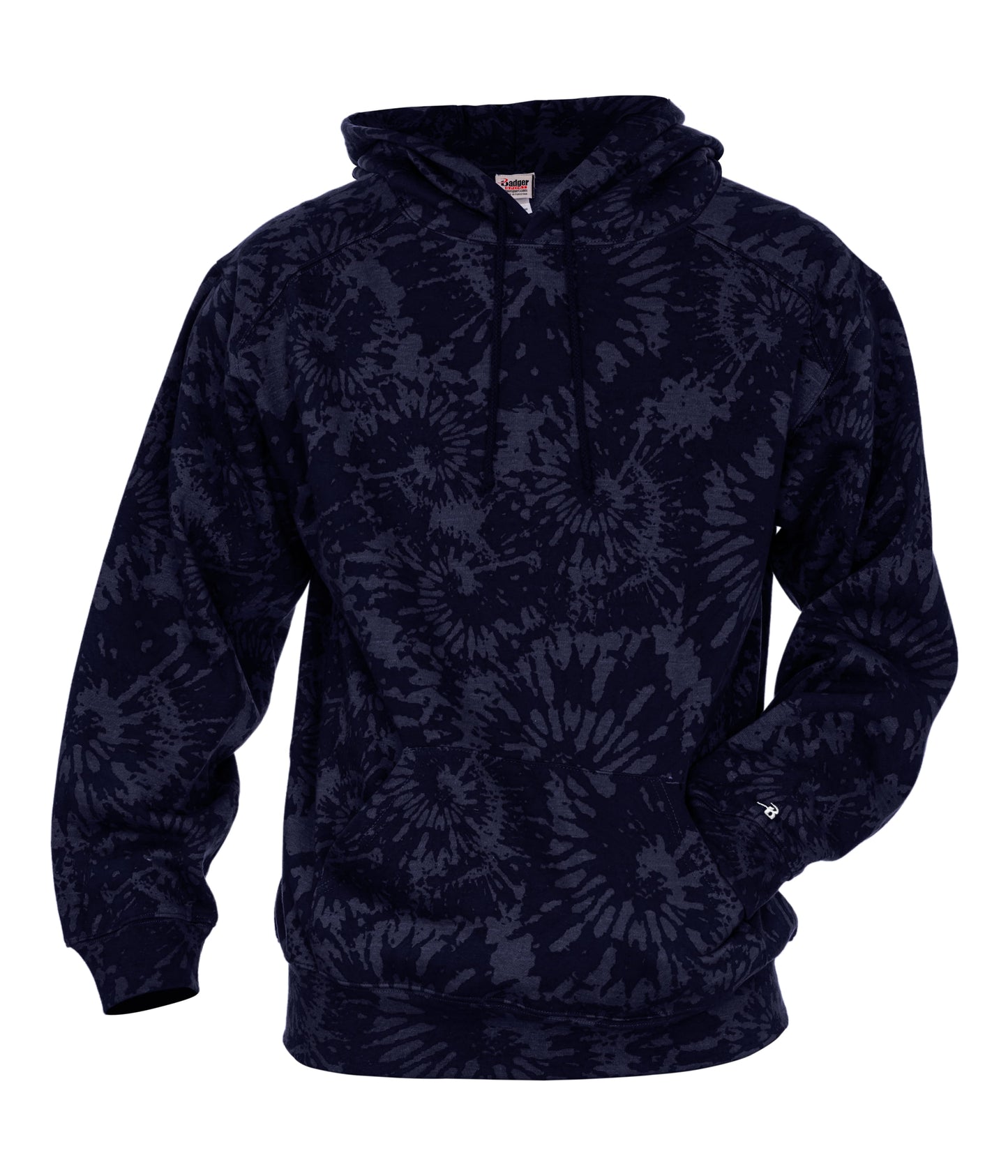 ATHLETIC FLEECE TIE-DYE HOOD
