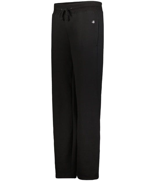 LADIES OPEN BOTTOM FLEECE PANT