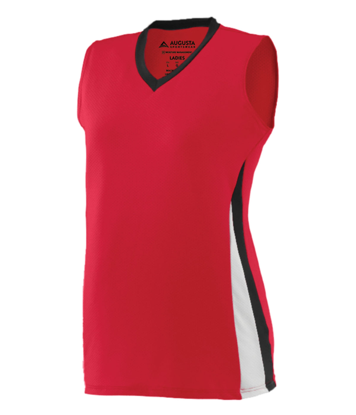 Ladies Tornado Jersey - RED/BLACK/WHITE