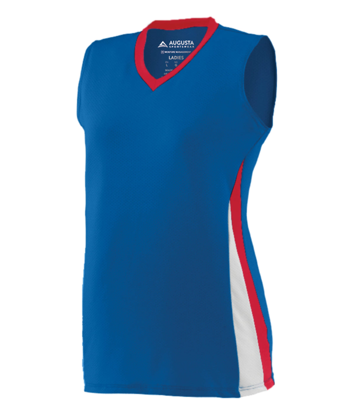 Ladies Tornado Jersey - ROYAL/RED/WHITE