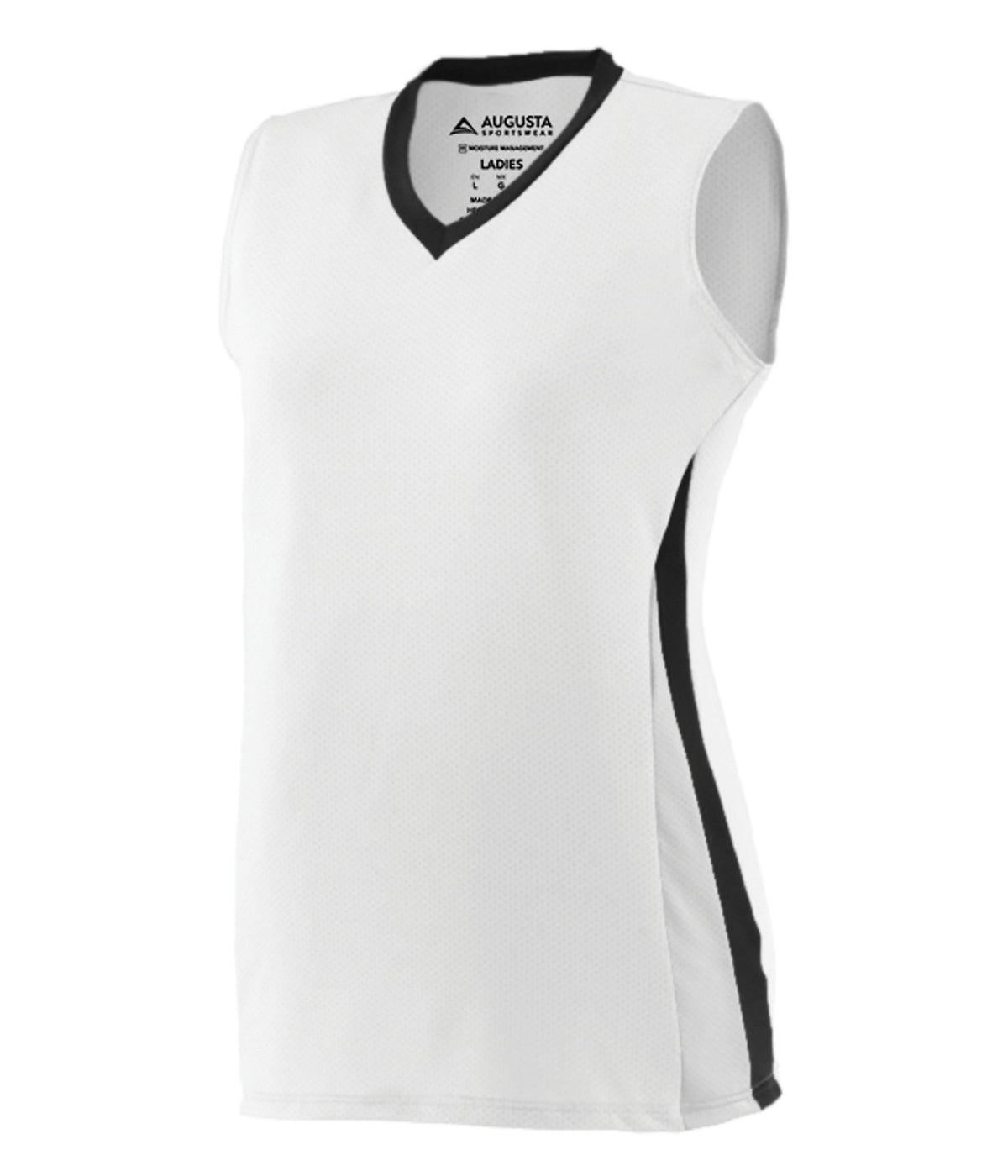 Ladies Tornado Jersey - WHITE/BLACK/WHITE