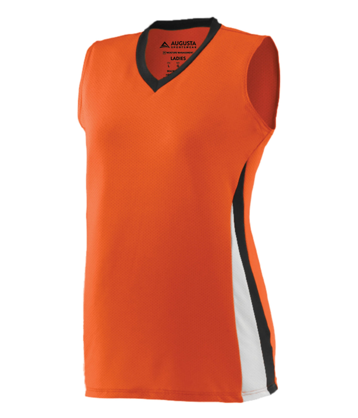 Ladies Tornado Jersey - ORANGE/BLACK/WHITE