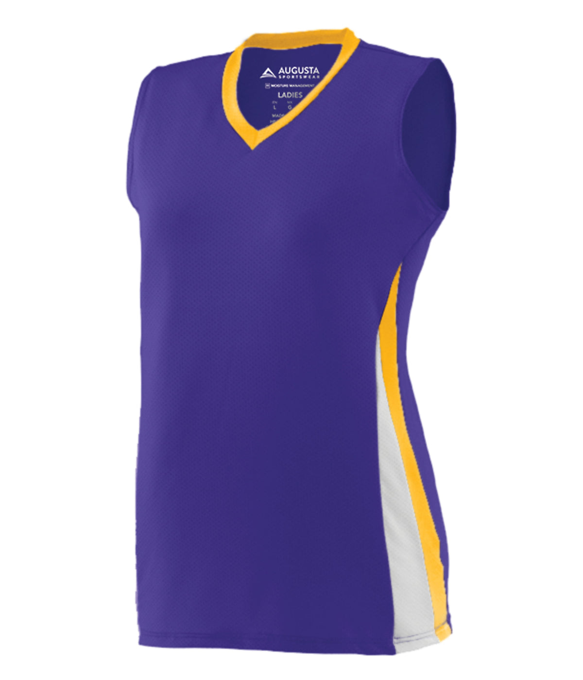Ladies Tornado Jersey - PURPLE/GOLD/WHITE